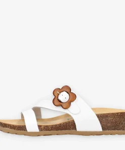 Alternative view of Bio Natura 12A2038-IM-BYBIA Sandali scalzati bianchi da donna