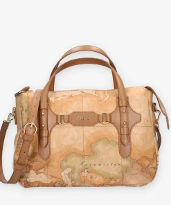 Alternative view of Alviero Martini Prima Classe LLB96-S578-0970 Borsa a mano Geo soft e tabacco